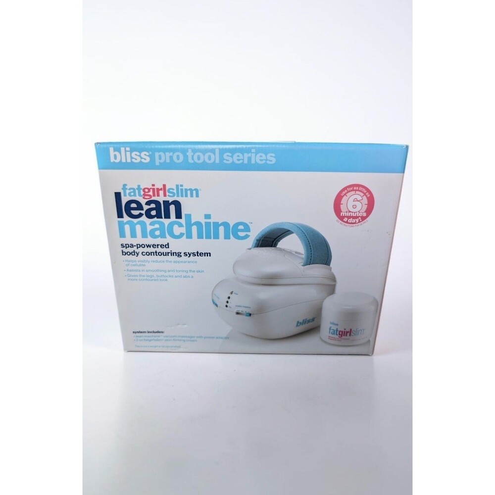 Bliss FatGirlSlim Lean Machine Body Contouring System Cellulite Vacuum Massager